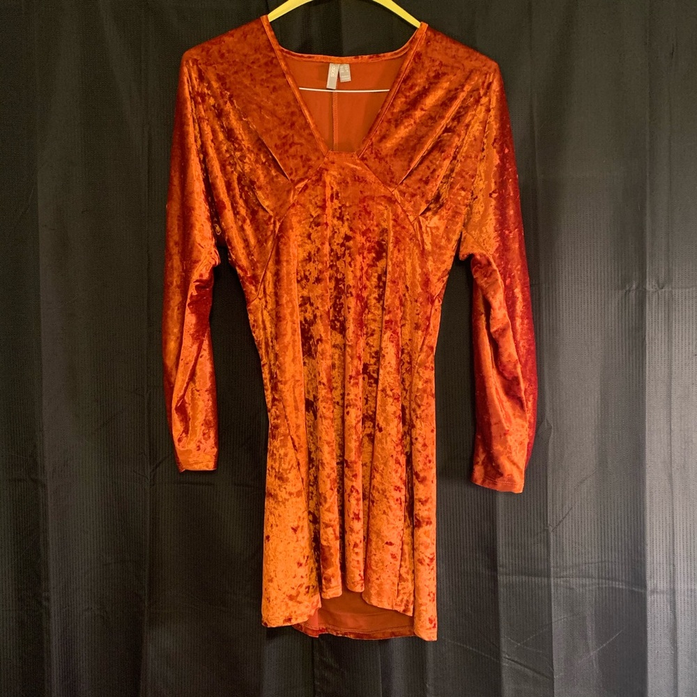 ASOS velvet dress
